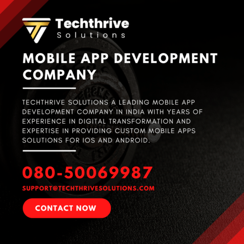 Upscale Your Business with Techthrive Solutions | UI&UX Consultant in India